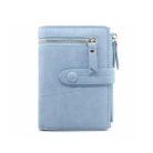  Égszínkék, közepes méretű női pénztárca (0125.)