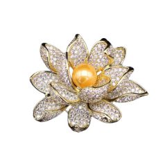 Brossok Swarovski kristályokkal