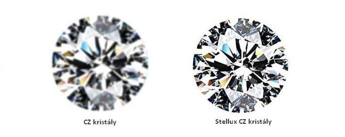 CZ-Stellux kristályos ékszerek